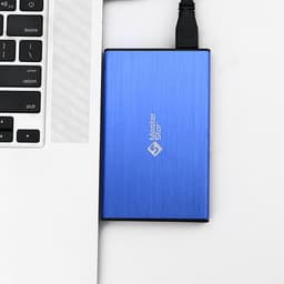 Externe Harde Schijf - Draagbare Opslag - Bestanden Opslaan - Supersnelle USB 3.0 - 1 TB - Blauw — thumbnail 2