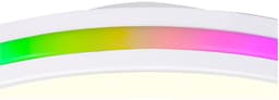 Epochglo 60W LED Plafondlampen met Ventilator Ø47cm - Plafondventilator met Verlichting en Afstandsbediening - Stille Gelijkstroommotor - RGBW Dimbaar 2700-6500K - 6 Snelheden & Timer - Wit - voor Slaapkamer, Woonkamer en Kinderkamer — thumbnail 3