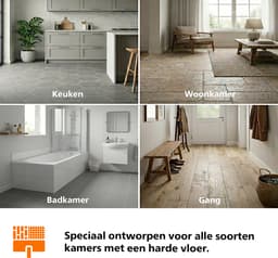 Philips OneUp Elektrische Dweil 5000 series XV5113/01 - Dweilsysteem - Vloerreiniger - Vuil water opzuigen - 2 standen - 70min dweilen - Geen emmer nodig — thumbnail 12