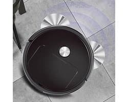 Compacte Robot stofzuiger van THEROB. (zwart)