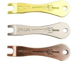 Verwijderaar voor Gitaarbrugpinnen - Professionele Peg Puller en Extractor voor Luthiers - Set van 3 Stuks voor Eenvoudig Gebruik