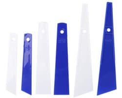 Plastic lijm applicator voor DIY-projecten, 6-pack voor thuis en hobbygebruik, ideaal voor knutselen en reparaties