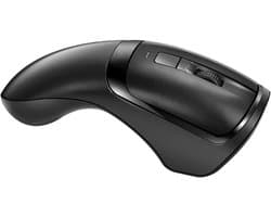 Draadloze scanner - Barcode lezer - Winkeladministratie - 2-in-1 functie - 30 meter bereik - Zwart