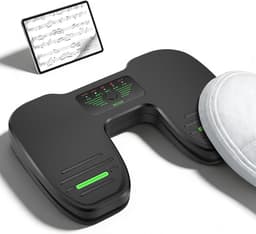 Bluetooth-voetschakelaar, draadloze bladerschakelaar, geschikt voor smartphones en tablets, oplaadbare Bluetooth-voetschakelaar, draagbare voetschakelaar, compatibel met iOS- en Android-systemen — thumbnail 1
