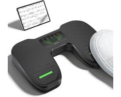 Bluetooth-voetschakelaar, draadloze bladerschakelaar, geschikt voor smartphones en tablets, oplaadbare Bluetooth-voetschakelaar, draagbare voetschakelaar, compatibel met iOS- en Android-systemen