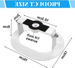 Verstelbare Projectorhouder voor Video Projectoren, Universele Stand met 1/4 Inch Schroefdraad, Ideaal voor Tafels en Optimale Projectiehoek — thumbnail 5