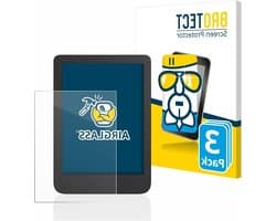 Screen Protector - Schermfolie Beschermglas - E-reader Beschermen - Hybride Glas-Kunststof - 3 Stuks - Duidelijk