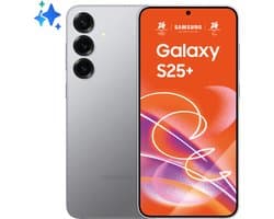 Samsung Galaxy S25+ 17 cm (6.7") Dual SIM Android 15 5G USB Type-C 12 GB 512 GB 4900 mAh Zilver