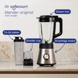 Krachtige Keukenblender met Glaskan, Smoothie Maker en Koffiemolen — thumbnail 5