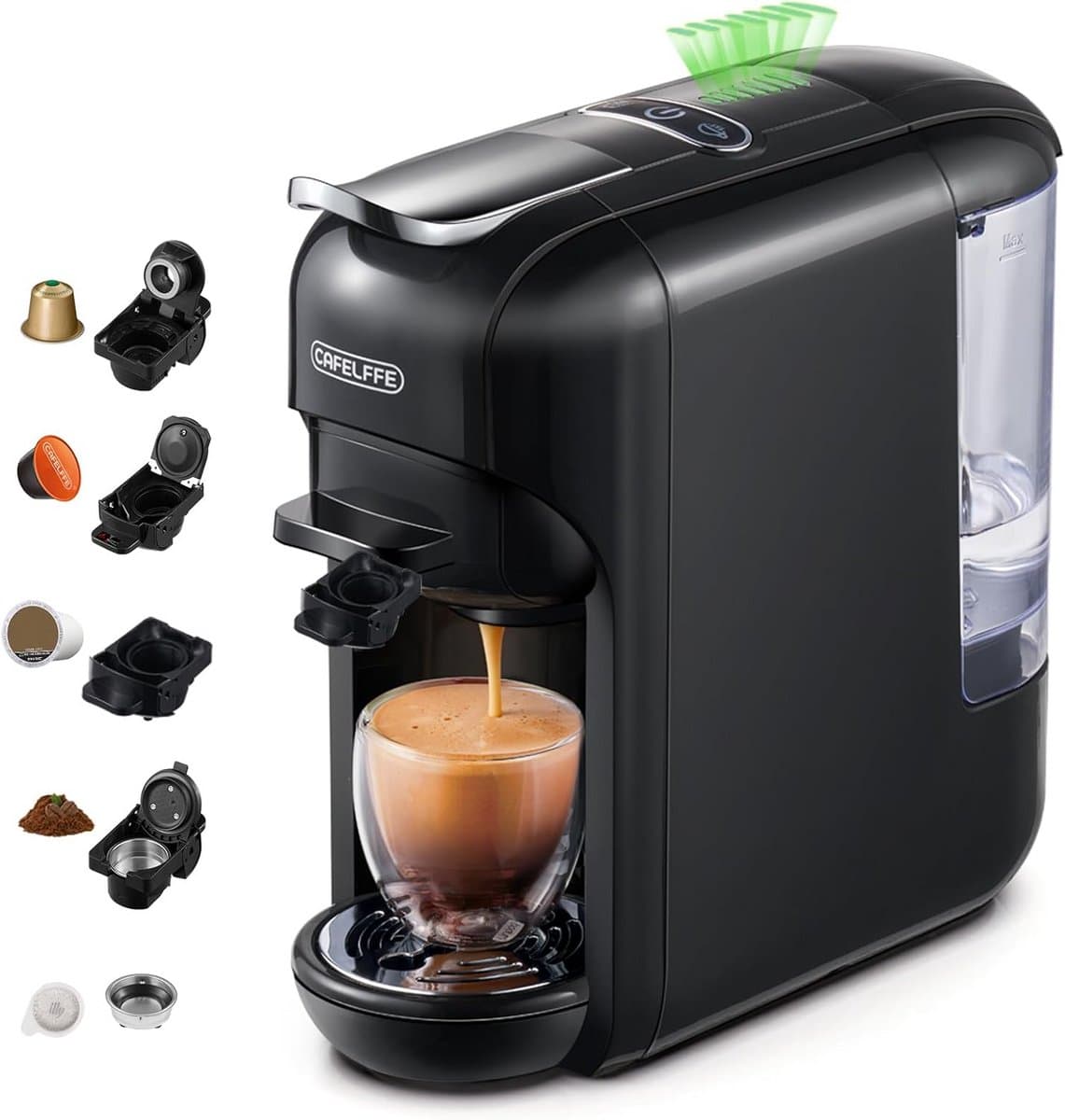 Zwart - Koffiecupmachine — afbeelding 1