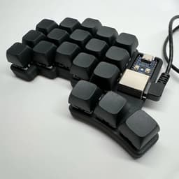 Allero Toetsenbord - Split Toetsenborden - Mechanisch Toetsenbord - XDA-keycaps - Volledig Aanpasbaar - Inclusief 0,5 m CAT6-kabel — thumbnail 1