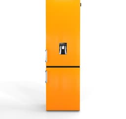 NUNKI LARGEH2O-FSUN / Combi Bottom Koelkast, E klasse, 268l, Waterdispenser, Sunflower, Gloss (FRONT only) — thumbnail 1