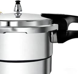 Large Pressure Cooker - 7L Instant with Steaming Raack | Kitchen Pots Safetty Stainless Pressure Canner,for Induction Electric Stove Soup Chicken Rice Cooking Home Apartments — thumbnail 5