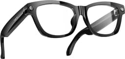 Blackview BV100 Smart Glasses - Slimme bril met camera - Spraakgestuurde AI-assistent - Bluetooth-bellen, vertaling, objectherkenning - BT 5.4 - 32GB - 220 mAh - Transparant — thumbnail 1