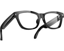 Blackview BV100 Smart Glasses - Slimme bril met camera - Spraakgestuurde AI-assistent - Bluetooth-bellen, vertaling, objectherkenning - BT 5.4 - 32GB - 220 mAh - Transparant