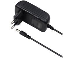Externe Harde Schijf Lader - Voeding Adapter - Data Opslag - 12V 2A Output - 24 Watt - Zwart