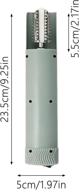Kokosrasp Machine - Schraap Tool - Efficiënt Raspen - Automatische Rotatie - 406 Gram - Groen — thumbnail 5