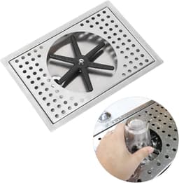 Automatische Bekerwasser - Glazenspoeler Bar - Hygiënisch Werken - Tijdbesparende Efficiëntie - 40 x 32 x 7 cm - Zilver — thumbnail 4