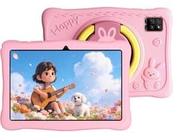 OSCAL KIDO2 - Tablet - Kindertablet - 8GB RAM - 64GB ROM - 10.1 inch - 6600mAh - Android 16 - Ouderlijk Toezicht App - Oogzorgmodus - Inclusief Beschermhoes - Roze
