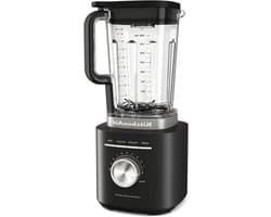 Krachtige Blender - Keukenmachine - Smoothies Maken - Asymmetrische Messen - 2 Liter - Mat Zwart