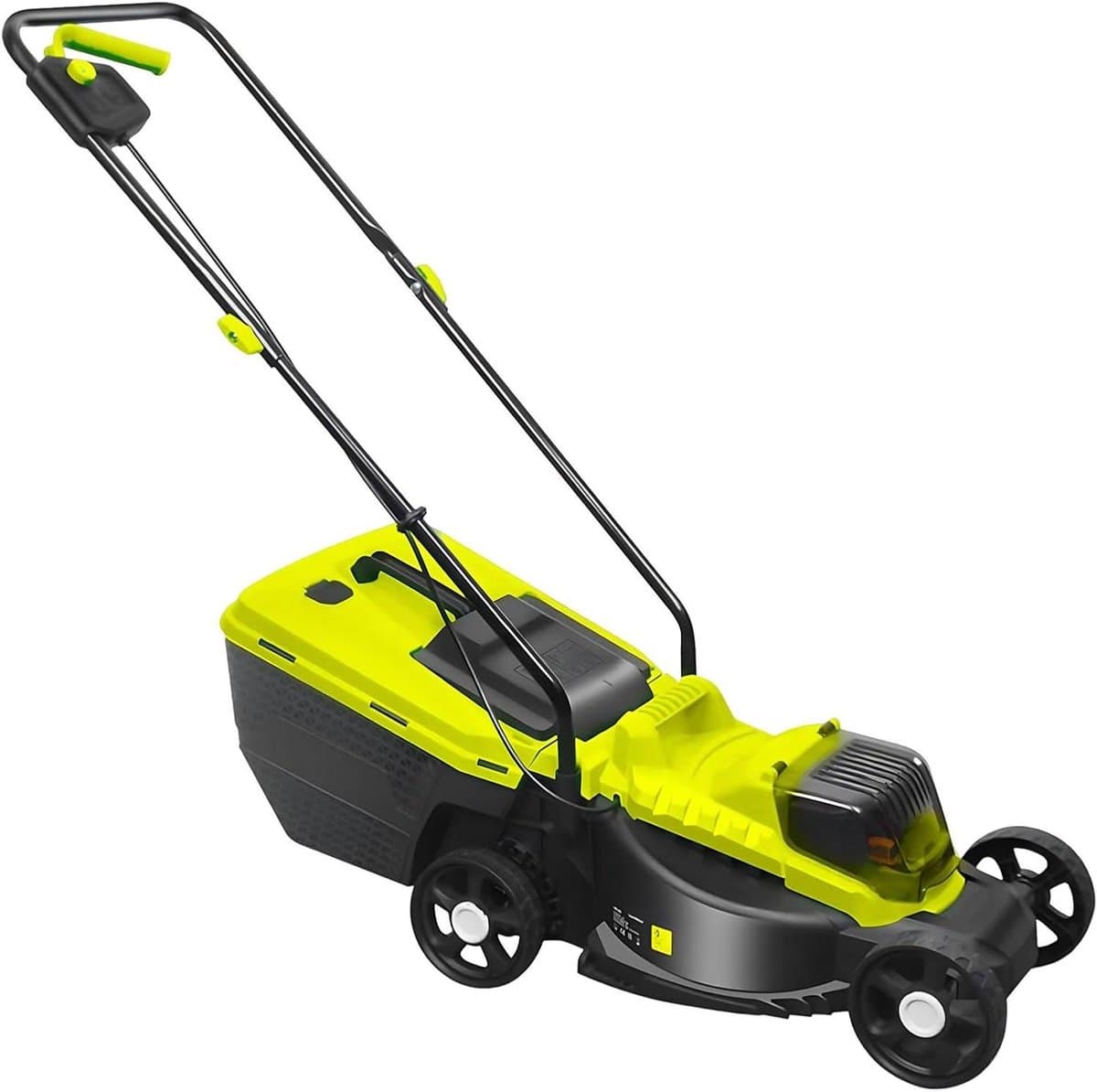 Elektrische Grasmaaier - Grasmaaier Gazonmaaier - Gazononderhoud - Borstelloze Motor - 45 L Opvangbak - Grijs — afbeelding 1