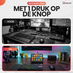Quarum Stream Dock – Streaming Deck – 15 LCD Toetsen – RGB – USB-C — thumbnail 3