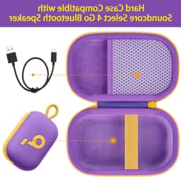 Duurzame Hard Travel Case voor Bluetooth Speaker, Bescherming en Opbergruimte voor Anker Soundcore Select 4 — thumbnail 3