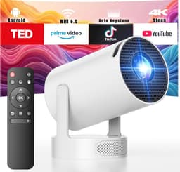 RUX® Mini beamers - Projector - Mini beamer - Grijs - 23cm x 22cm x 16cm — thumbnail 1