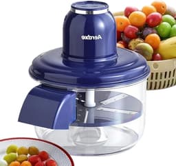 Elektrische Schilmachine - Keuken Hulpmiddel - Fruit Voorbereiden - Automatisch Pellen - 20x20x18 cm - Wit — thumbnail 1