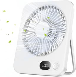 KZQ Mini Ventilator Voor Huisdierendrager Rugzak En Luchtkoepel Rugzak - Geschikt Voor Katten En Honden - Goedgekeurd Voor Vliegreizen - Voor Reizen Wandelen En Buiten - Wit — thumbnail 3
