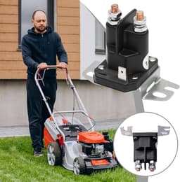 Startrelais Grasmaaier - Elektrische Actuator - Motor Activeren - Duurzaam ABS Materiaal - 8.2 x 7.2 cm - Zwart — thumbnail 4