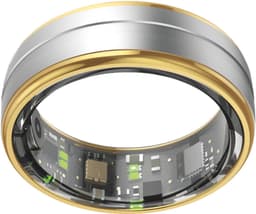 NOLATR Pro, Slimme Ring met Stappenteller, Activiteitstracker & Hartslagmeter – Zonder Abonnement & Nederlandse App – Zilver – Maat 8 — thumbnail 1