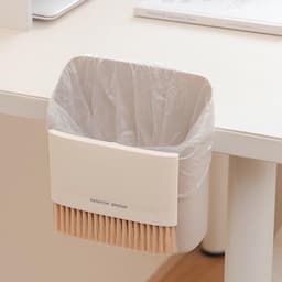 Kleine stofpan bezem - Mini kruimelset - Tafel schoonmaken - Zachte dichte borstels - 16 x 17 x 7.5 cm — thumbnail 4