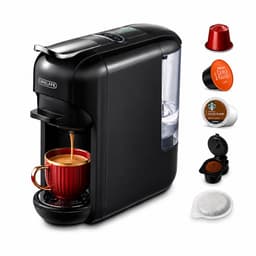 HomeGoodies - 5in1 Koffiezetapparaat - Koffiecupmachine - Koffiemachines - Heet & koud - Diverse capsules - Espresso & cappuccino — thumbnail 1