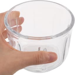 Glazen Kom - Keukenmachine Kom - Ingrediënten Verwerken - Grote Capaciteit - 350 ml - Transparant — thumbnail 4