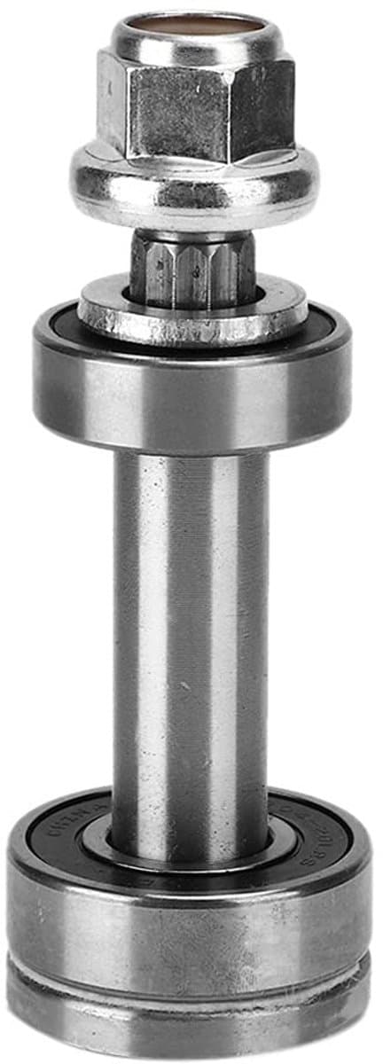 Dailygoods- Spindelas Vervanging - Stevig Ijzermateriaal - Geschikt voor 44/46/50 Inch - Eenvoudige Installatie - Duurzaam - Optimaal Prestaties - Maaidek — afbeelding 1
