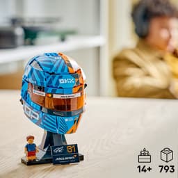 LEGO Editions - McLaren Mastercard F1 Team helm van Oscar Piastri Constructiespeelgoed — thumbnail 3