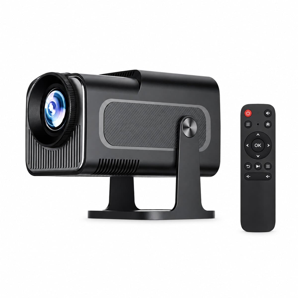 Mini Beamer - Smart Projector - Android TV - WiFi 6 en Bluetooth - 4K Ondersteuning — afbeelding 1