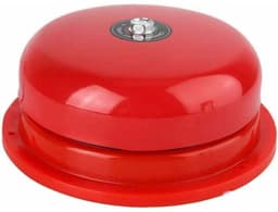 Elektrische bel van roestvrij staal met een geluidssterkte van 100 dB, 6 inch (15 cm) interne slag, geschikt voor brandalarmen, noodevacuatie, school- en treinstationalarmen (24V). — thumbnail 1