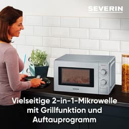 Magnetron Oven - Keuken Apparaat - Snel Eten - Digitale Timer - 20 Liter - Multicolor — thumbnail 3