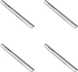 Tafelkruimelaar Kruimelveger - Kruimelkrabber Serveergerei - Tafel Snel Schoonmaken - Met Kledingclip - 4 Stuks - Zilver — thumbnail 1
