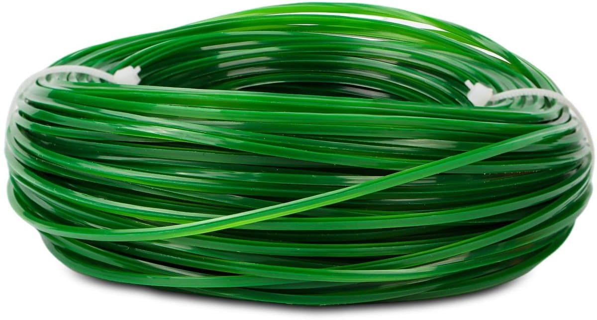 Cosensi - Dailygoody - Grassnijder - Trimmerlijn - Robuust nylon - 50 m - Nylondraad - Geschikt voor tuinieren, bosmaaier, grasmaaier - Groen — afbeelding 1