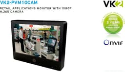 Zelfscan - bewakingsmonitor - Kassa Confrontatie Monitor - Incl. camera - Vista VK2-PVM10CAM — thumbnail 3