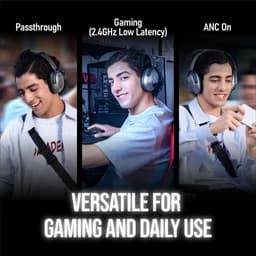 OXS Storm A2 ANC Draadloze Gaming Headset - Zwart — thumbnail 5