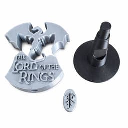 Lord Of The Rings Koptelefoon Standaard - Headphone Stand - Gaming Accessoire - Bureau Organizer - Cadeau Voor Fans - Tolkien Decoratie - 20 Cm Hoog - Grijs Met Zwart — thumbnail 3
