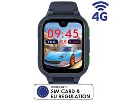 Ice Watch ICE kids 4G 2.0 - Blue 025269 Horloge - Siliconen - Blauw - Ø 44 mm