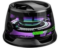 Magnetic Bluetooth Speaker,Multifunctional Portable Wireless Waterproof G200 Speaker with Multi RGB Color Light Show-3D Surround Sound Effect,Phone Stand for iPhone, Android, TWS Pairing