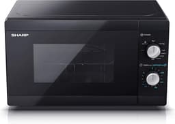 Magnetron met Grill - Compacte Oven - Snel Maaltijden Bereiden - 5 Vermogensstanden - 20 Liter Inhoud - Zwart — thumbnail 5