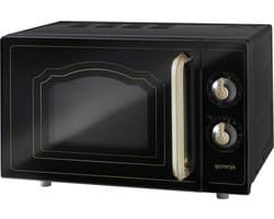 Compacte Magnetron - Keuken Apparaat - Snelle Bereiding - Eenvoudige Reiniging - 20 Liter Inhoud - Zwart