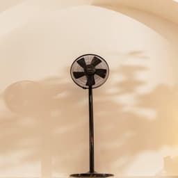 Industriële Ventilator - Staande Ventilator - Ruimte Koeling - Koperen Motor - 40 cm Diameter - Zwart — thumbnail 4